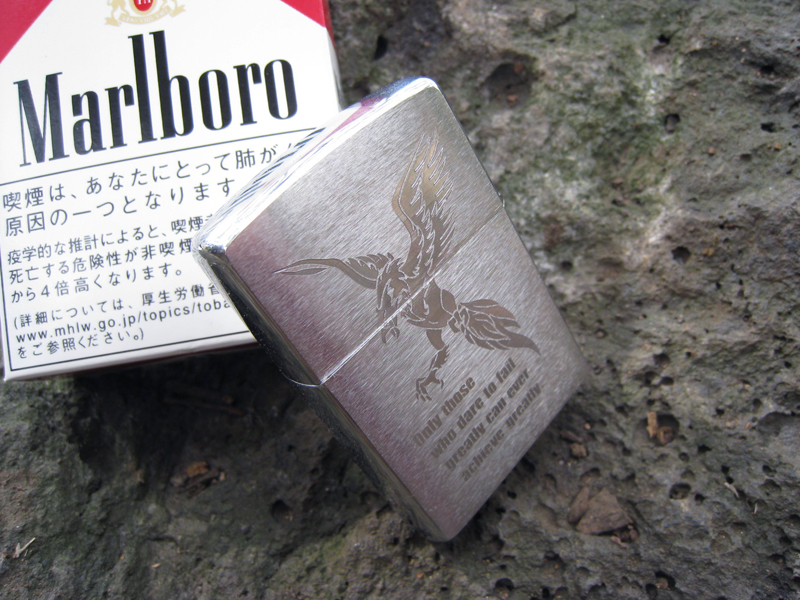 名入れオーダーメイドZippo(ジッポ) No,200 片面刻印